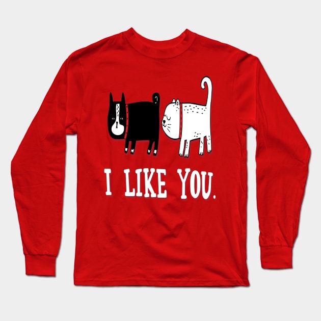 i like you Long Sleeve T-Shirt by hossamimam